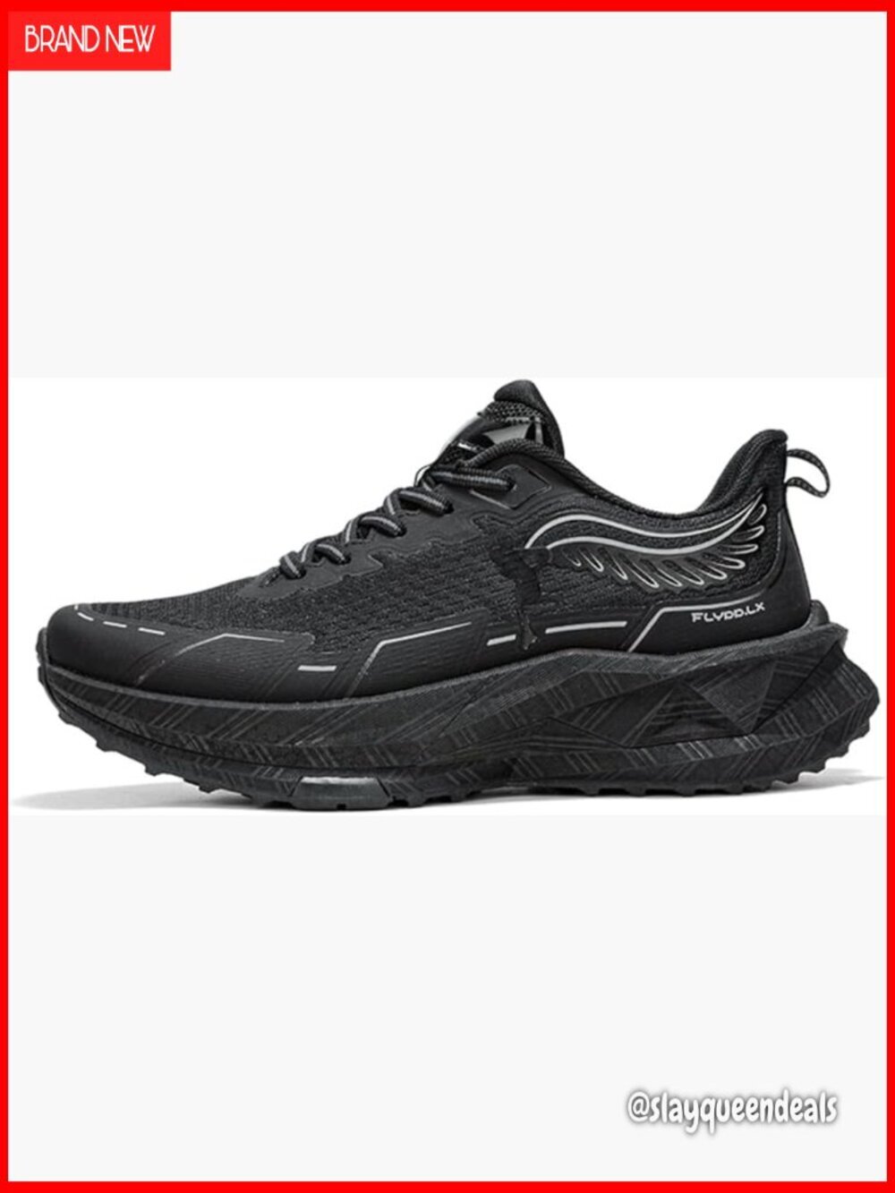 Zero Drop Walking Sneakers Wide Toe Box Non-Slip Athletic Shoes